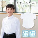 スクールシャツ 男子 ノーアイロ 長袖 男子 150~185 cm 制服 カッターシャツ 選べる2-3枚セット 形態安定 速乾 メンズ ワイシャツ 白 Yシャツ 学生ワイシャツ 中学生 高校生 子供 学生服 入学 【送料無料】