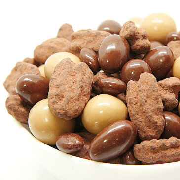4種のミックス チョコレート お得用 500g アーモンド マカダミアナッツ ピーカンナッツ レーズン チョコ (送料無料)