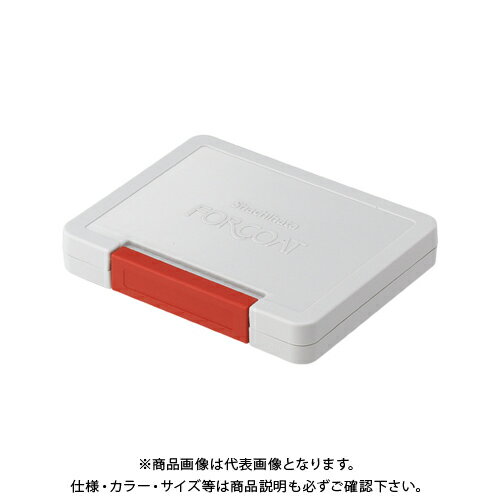 シヤチハタ フォアコートスタンプ台 中型 赤 HCN-2-R