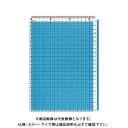 共栄プラスチック カラー方眼下敷 B5判 ブルー CPK-B5-B