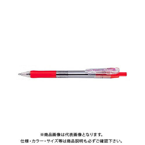 ゼブラ タプリクリップ ボールペン1.6 赤 BNU5-R