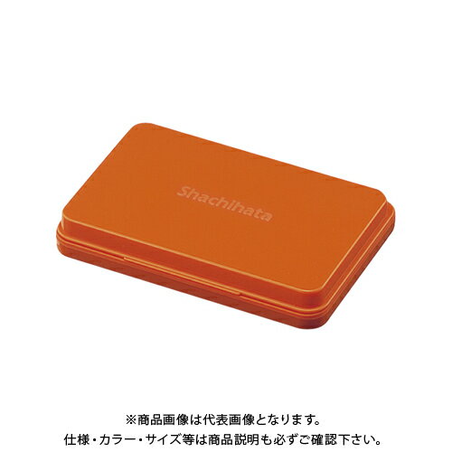 シヤチハタ シヤチハタスタンプ台 中型 朱 HGN-2-OR