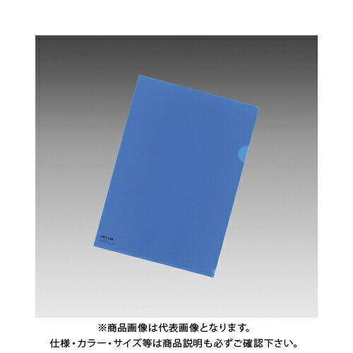 リヒトラブ クリヤーホルダー A4 青 5枚 F-78-8 アオ