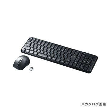 サンワサプライ マウス付きワイヤレスキーボード SKB-WL25SETBK