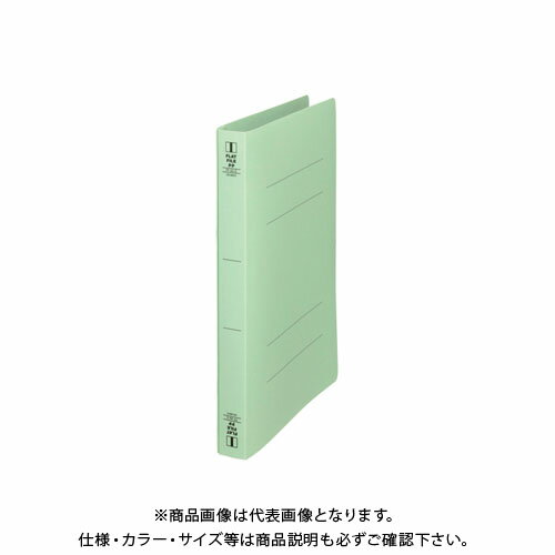 ビュートン フラットファイルPP厚綴 グリーン FF-A4SW-GN