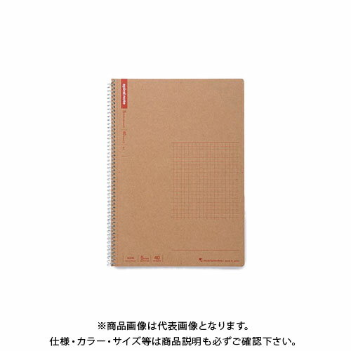 マルマン B5スパイラルノート5mm方眼 40枚 N246