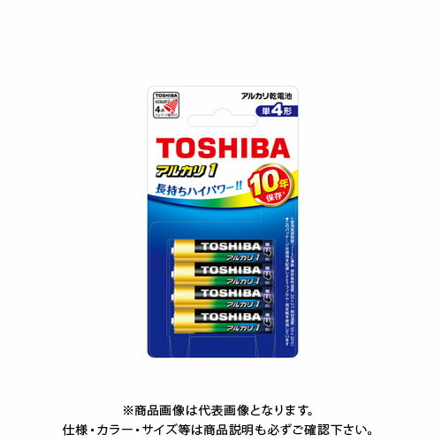 東芝 アルカリ乾電池 アルカリ1 LR03AN 4BP 東芝 アルカリ乾電池 アルカリ1 LR03AN 4BP