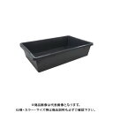 【送料別途】【直送品】安全興業 プラ箱 80 黒 807(911)×500(602)×207mm (4入)