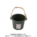 【送料別途】【直送品】安全興業 プラバケツ 13型 グレー 355×250×320φ (14入)