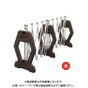 【送料別途】【直送品】安全興業 伸縮式AZゲート(2連タイプ) 赤