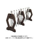 【送料別途】【直送品】安全興業 伸縮式AZゲート(2連タイプ) ブラウン