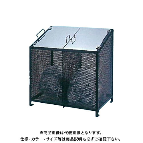 【送料別途】【直送品】サンカ SANKA ダストBOX-S (ブラック)中仕切り付き CS-02