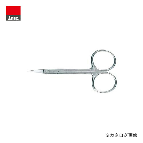 【メーカー】 ●（株）兼古製作所 【特長】 ●布や紙の細かな形成や糸切りなどに最適な手芸・クラフト用ハサミです。 ●直型 【仕様】 ●長さ(mm)：90 【関連商品】 アネックス ANEX インパクトドライバー No.1900 アネックス ANEX インパクトドライバー 差込角12.7mm(1/2”) No.1901 アネックス ANEX インパクトドライバー 差込角9.5mm(3/8”) No.1902 アネックス ANEX 手芸用 精密ハサミ 曲がり型90mm No.191 アネックス ANEX 手芸用 精密ハサミ 直型125mm No.192 アネックス ANEX 手芸用 精密ハサミ 曲がり型125mm No.193 アネックス ANEX 高精度18-8ステンレス(SUS304)ピンセット 強力型120mm No.200 アネックス ANEX T型ラチェットドライバー マルチメンテナンスツール No.2000 アネックス ANEX カラフル6ドライバーセット No.2006 アネックス ANEX 高精度18-8ステンレス(SUS304)ピンセット 先丸型120mm No.201　