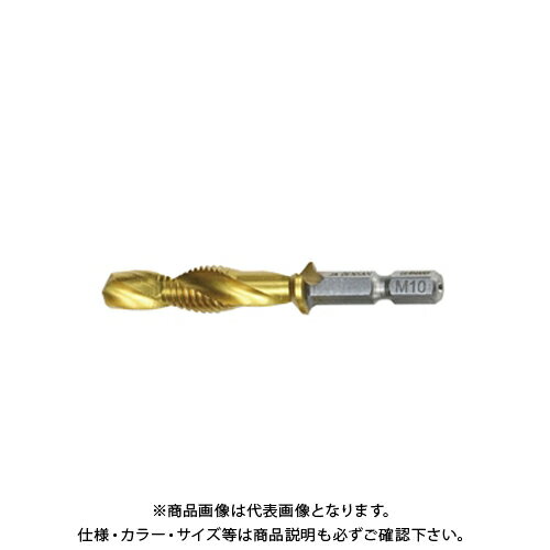 デンサン DENSAN タップ＆ドリル (サイズ：M10) TPD-T10RH