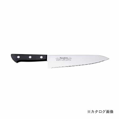 正広 MV黒合板柄 波刃210 #14041