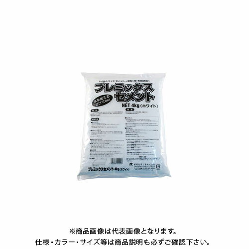 家庭化学工業 プレミックスセメント 4KG ホワイト