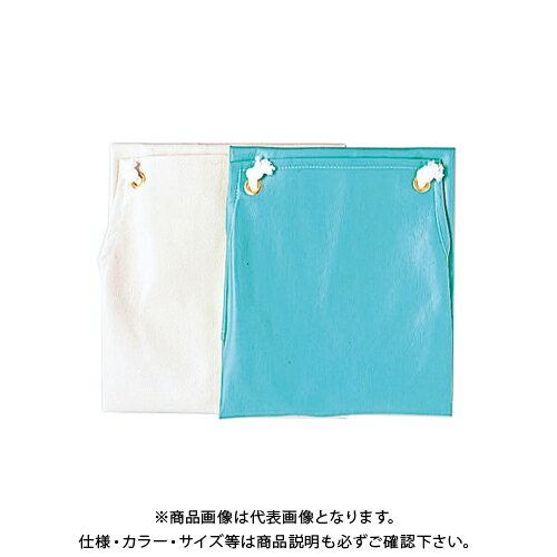 おたふく手袋 PVC レザーエプロン ホワイト