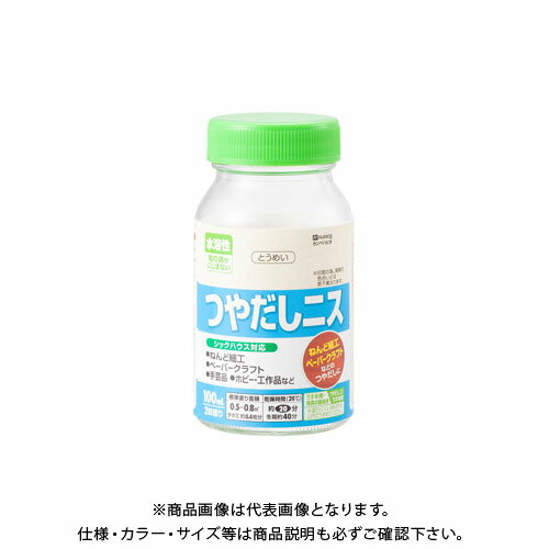 カンペハピオ 水溶性つやだしニスA とうめい 100ML 00747654002100