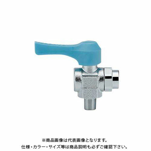 カクダイ アングル型ミニチュアボールバルブ 651-852-6