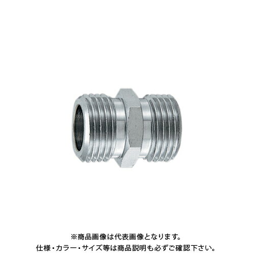 カクダイ KAKUDAI 6465-25 フレキパイプ用平行ニップル 6465-25