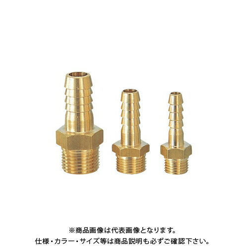 カクダイ KAKUDAI 6133-1/8X10.5 ホースニップル 6133-1/8X10.5