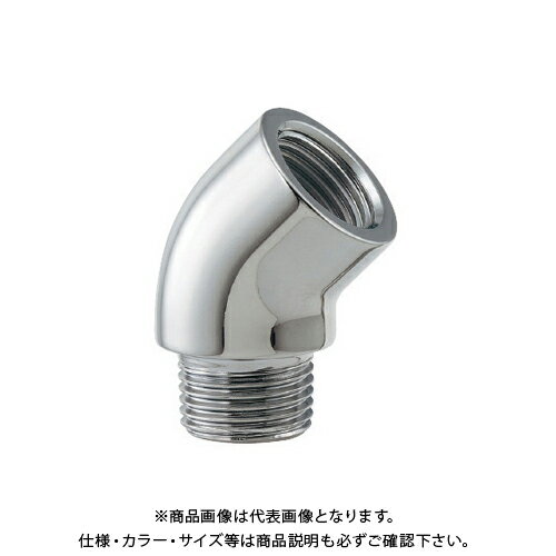 カクダイ KAKUDAI 646-650-13 45°ストリートエルボ クローム 646-650-13