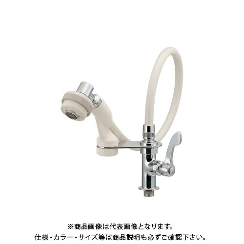 カクダイ KAKUDAI 700-432-13QR 厨房立形シャワー水栓 700-432-13QR