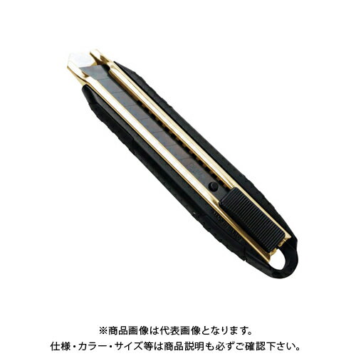 フジ矢 メタルカッターナイフ（黒金） FK02A-BG