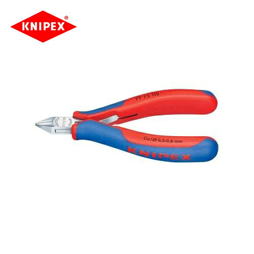 Nippers - クニペックス KNIPEX エレクトロニクス斜ニッパー 7772-115