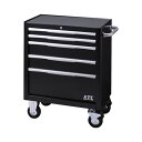 【欠品中7月上旬予定】【送料別途】【直送品】KTC ローラーキャビネット(5段5引出し) ブラック EKW-1005BK