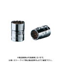 KTC ネプロス 6.3sq.ソケット(十二角)インチサイズ 1/4inch NB2-1/4W