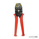 【イチオシ】エビ ミニ圧着工具 絶縁被覆付閉端接続子用 AK25MA