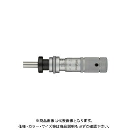 ミツトヨ Mitutoyo 標準型マイクロメーターヘッド ナット付きステム クランプ付 先端平面 逆目盛 (148-864) MHA6-13L