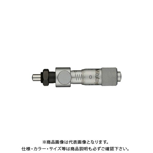 ミツトヨ Mitutoyo マイクロメータヘッド(標準型) ナット付 球面(SR3) (148-223) MHT4-6.5LC