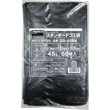 【スーパーSALE期間中ストアP20倍】TRUSCO スタンダードゴミ袋 黒 70L 200枚入 まとめ買い GBM-70BK