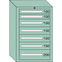 【送料別途】【直送品】OS 中量キャビネット 間口693×奥行557×高さ1081mm 6-1006