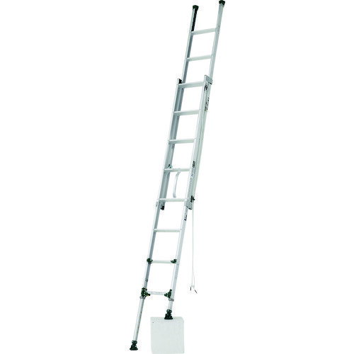【送料別途】【直送品】アルインコ 脚伸縮式二連はしご 5.3m 最大使用質量 100kg ANE53FX