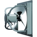 【送料別途】【直送品】鎌倉 有圧換気扇 ユニットファン 低騒音形 排気 三相200V UF-60N-HAIKI