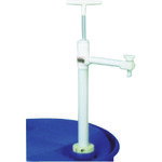 【送料別途】【直送品】レオナ 1097-01 PTFEバレルポンプPTFE製ストップコック付固定排出部 5606-0600