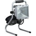 ハタヤ 防雨型ドラムスタンドハロゲンライト 300W 100V接地付電線7m PHD-307KN