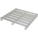【送料別途】【直送品】ピカ アルミパレット PTA型 単面二方差し 1000X1000mm PTA-1010S2
