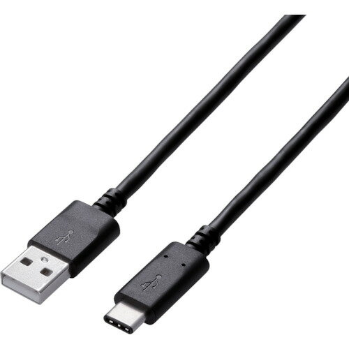 エレコム USB2.0ケーブル A-Cタイプ 認証品 3A出力 3.0m U2C-AC30NBK