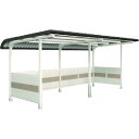 【送料別途】【直送品】ヨドコウ ヨド自転車置場 YOKR-280-5 001 基本棟 YOKR-280-5-1X1