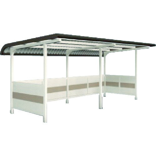 【送料別途】【直送品】ヨドコウ ヨド自転車置場 YOKR-280-5 002 2連棟 YOKR-280-5-2X1