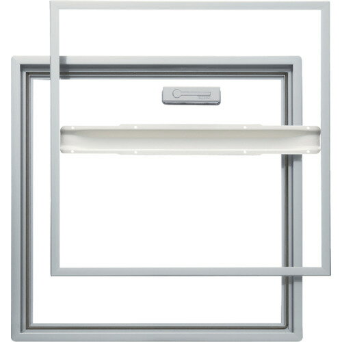 【送料別途】【直送品】ダイケン ホーム床点検口 600×600 気密タイプ 15mmフロア用 シルバー SHW360