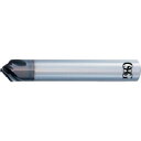 OSG WXLコート 面取りカッタ ネガタイプ レギュラ 3刃 先端径2mm 大端径10mm 全長70mm 9200160 W-HSCT-N 2X45X10
