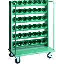 【送料別途】【直送品】TRUSCO ツーリングワゴン HSK100A BT50 NT50兼用 6段 42個収納 VTLW-D68