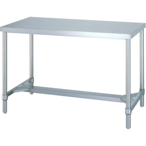 【送料別途】【直送品】シンコー ステンレス作業台H枠 間口1200×奥行750×高さ800 WHN-12075