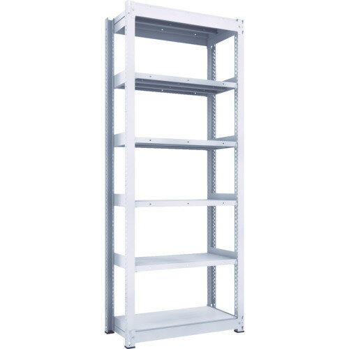 【送料別途】【直送品】TRUSCO TUG型中量ボルトレス棚 600kg 単体型 955×476×H2400 6段 TUG600-83S-6