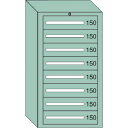 【送料別途】【直送品】OS 中量キャビネット 間口693×奥行557×高さ1281mm 6-1202